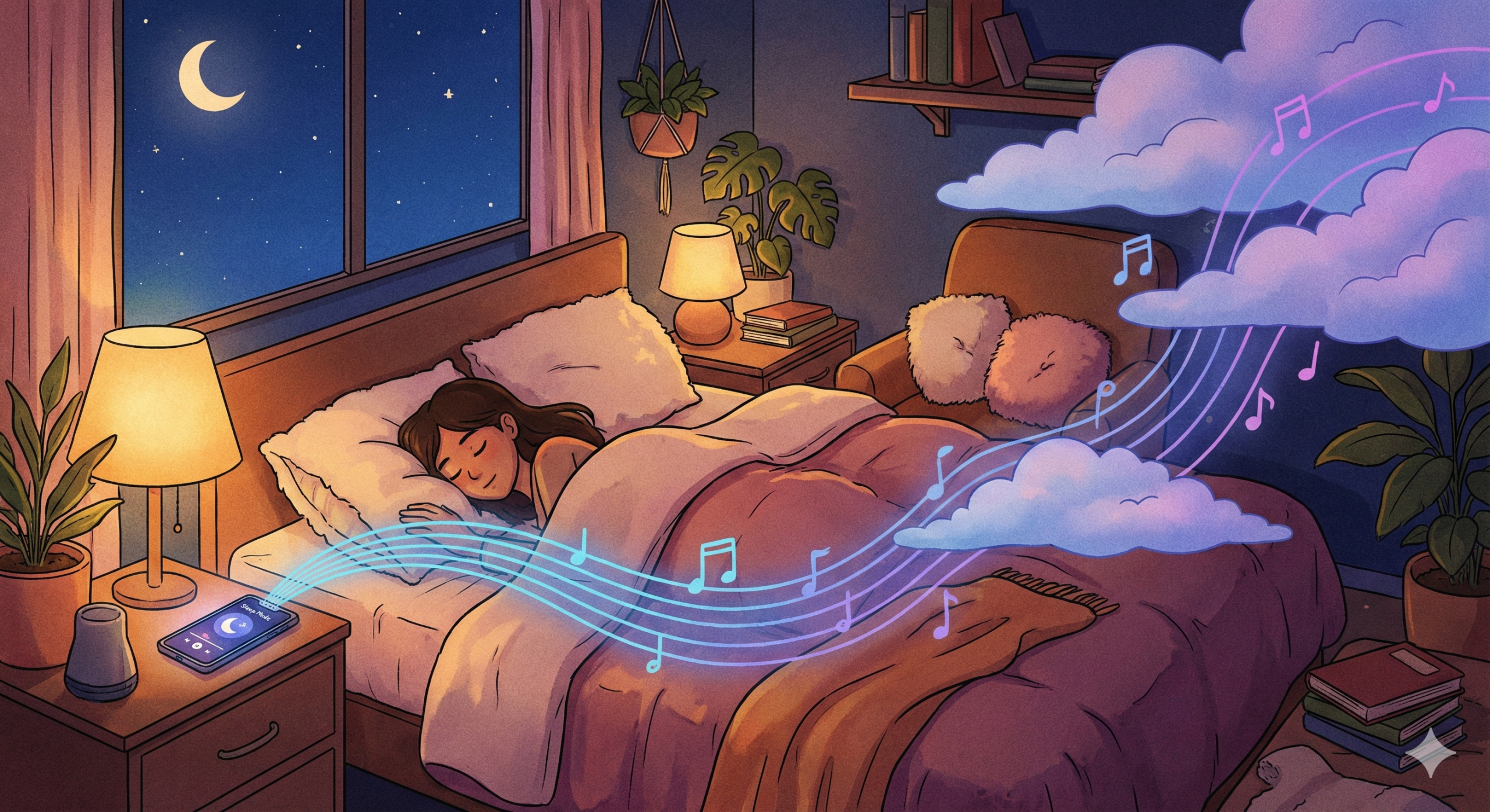 গভীর ঘুমের জন্য মিউজিক